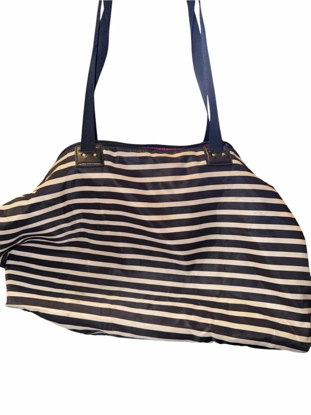 Kate Spade Striped Duffle Bag
